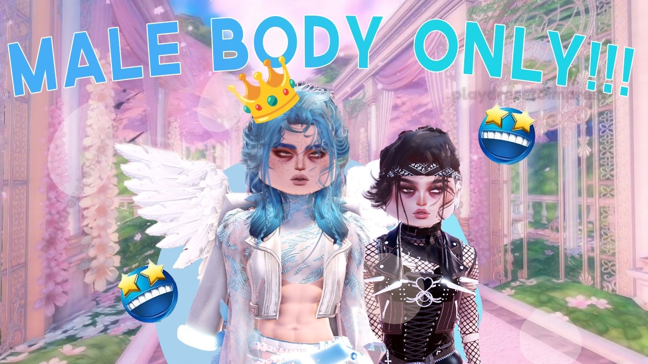 Only using the *MALE BODY* for every round in DTI! (Roblox)