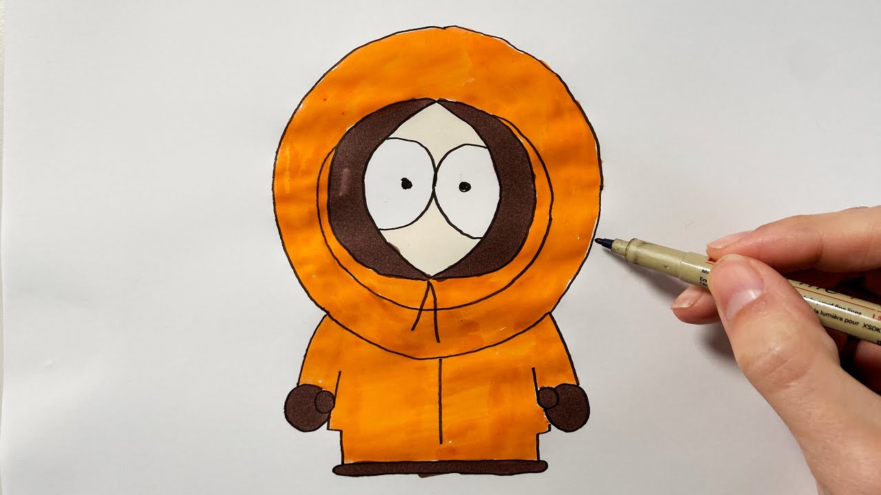 How to Draw Kenny From South Park