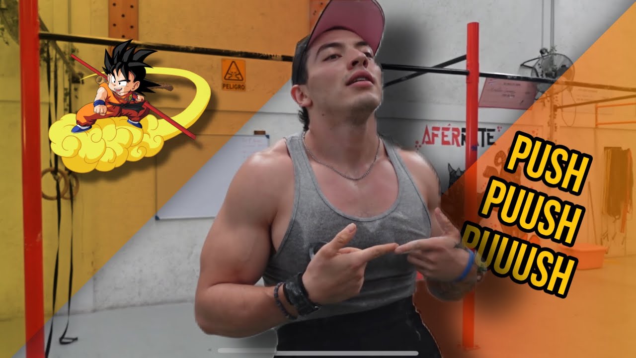 Con esta rutina me convertí en un SAYAYIN!!!! (Rutina Push intensa)