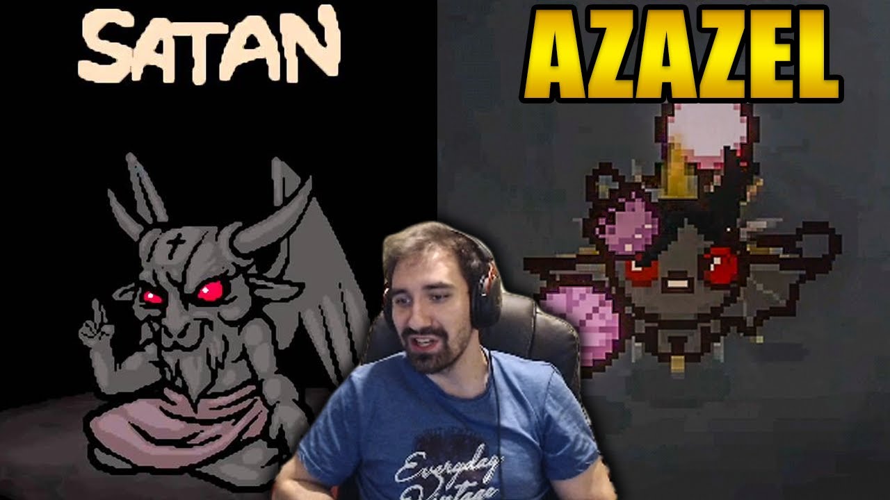 WALKA Z SATANEM & NOWA POSTAĆ: AZAZEL *GIGA OP* | The Binding of Isaac: Afterbirth+