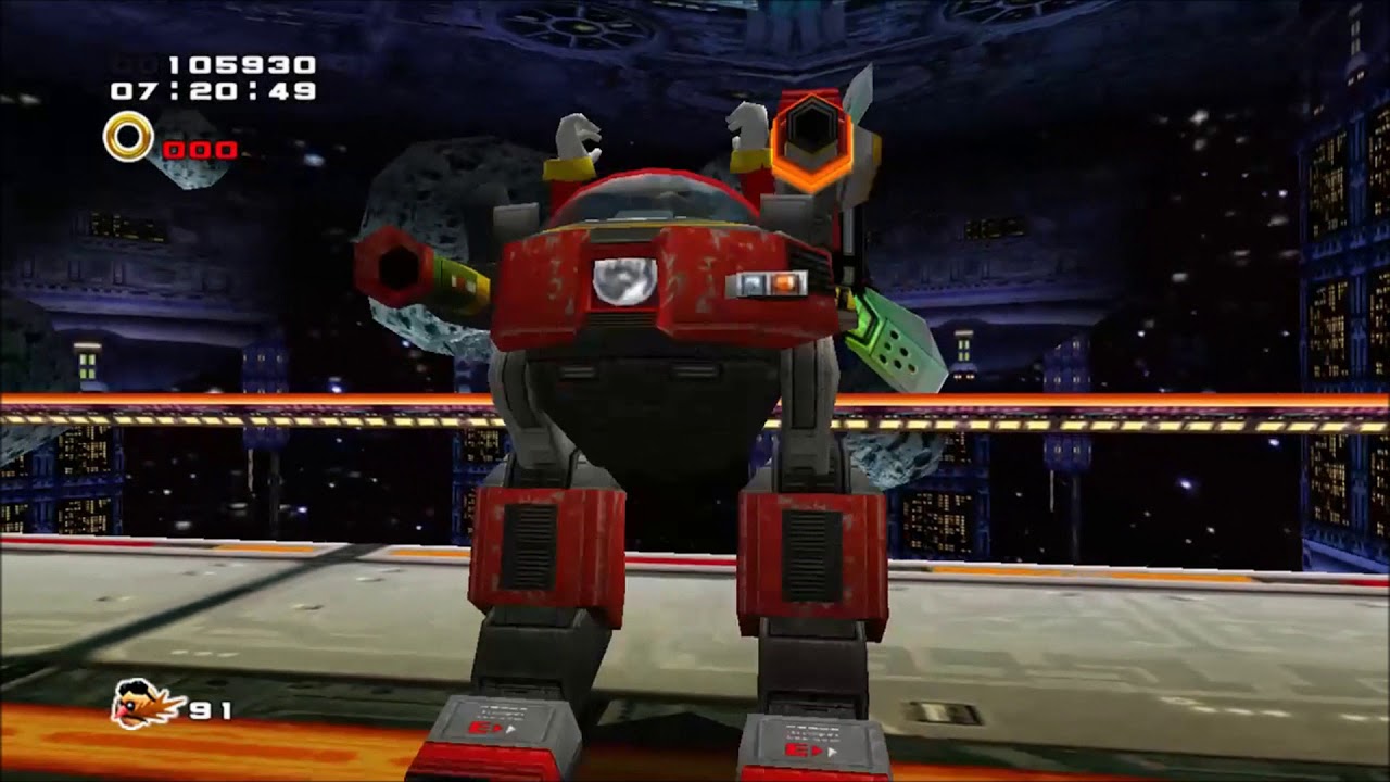 Sonic Adventure 2 Battle Cosmic Wall Marathon