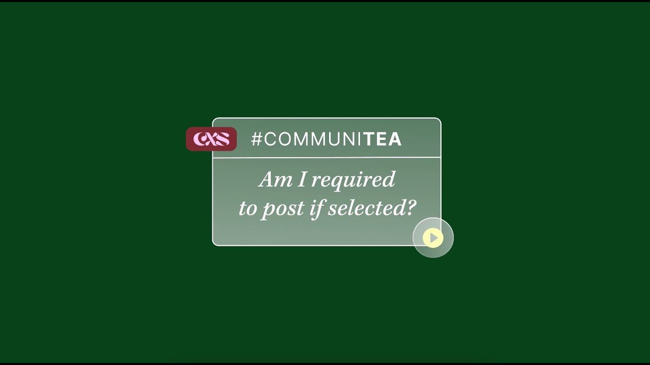 Am I required to post if accepted for a gifted collaboration?