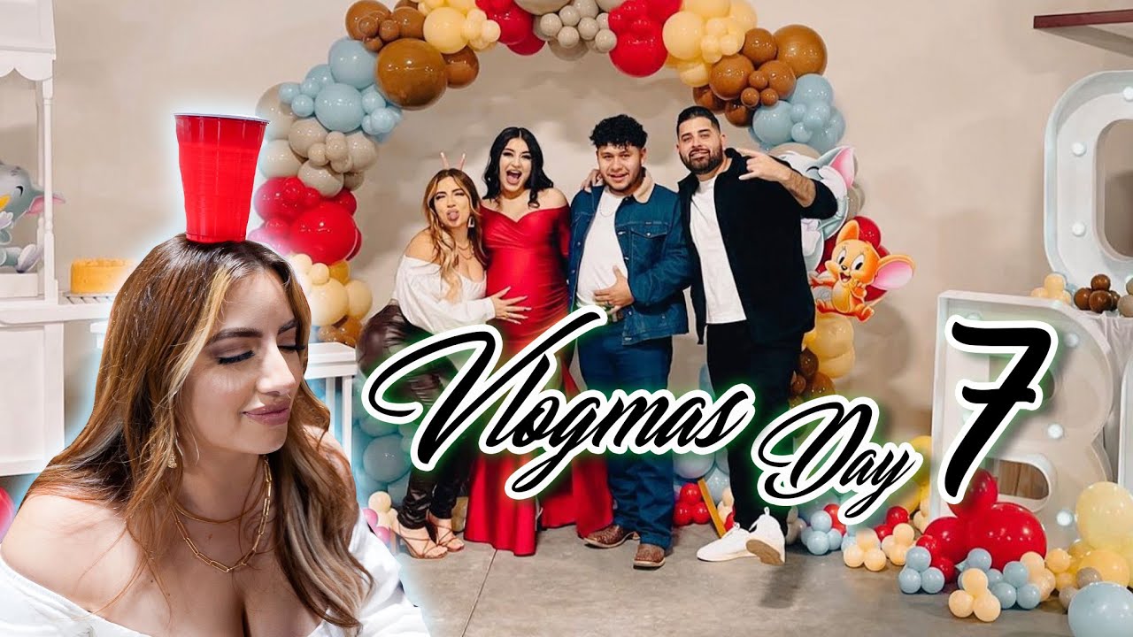 Признания на вечеринке в честь рождения ребенка в Бланке!!! :VLOGMAS ДЕНЬ 7