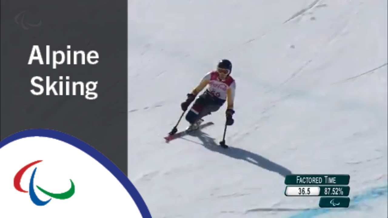 Jeroen KAMPSCHREUR |Super Combined| Super G| Alpine Skiing | PyeongChang2018 Paralympic Winter Games