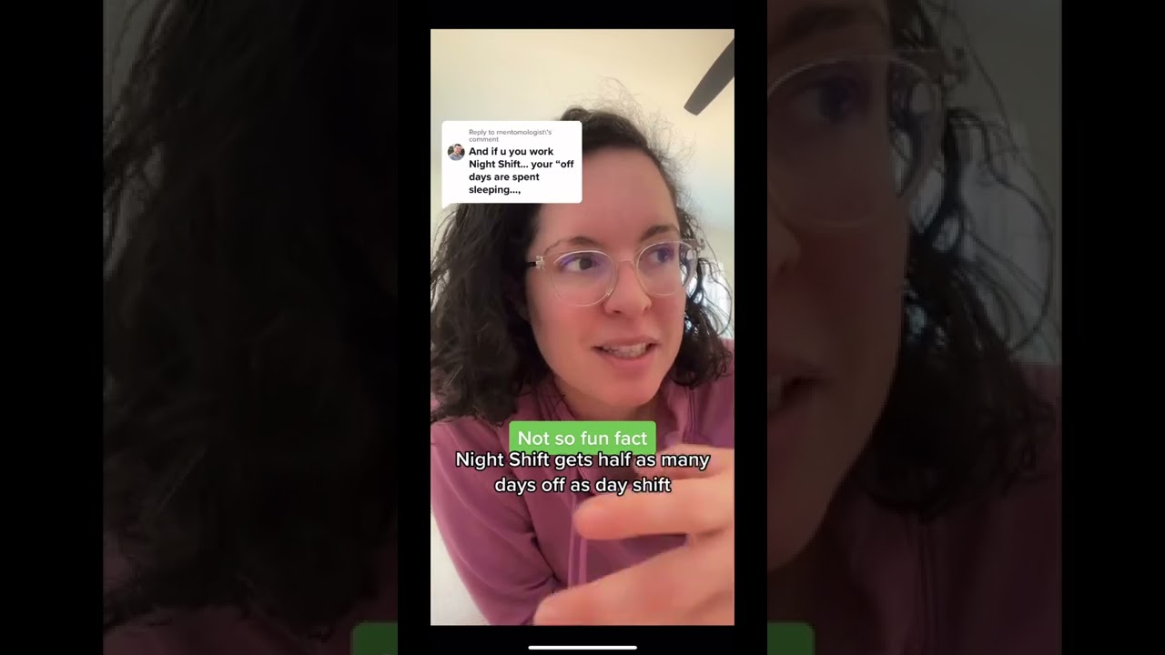 Night Shift tip! Don&rsquo;t split up your days. Here&rsquo;s why