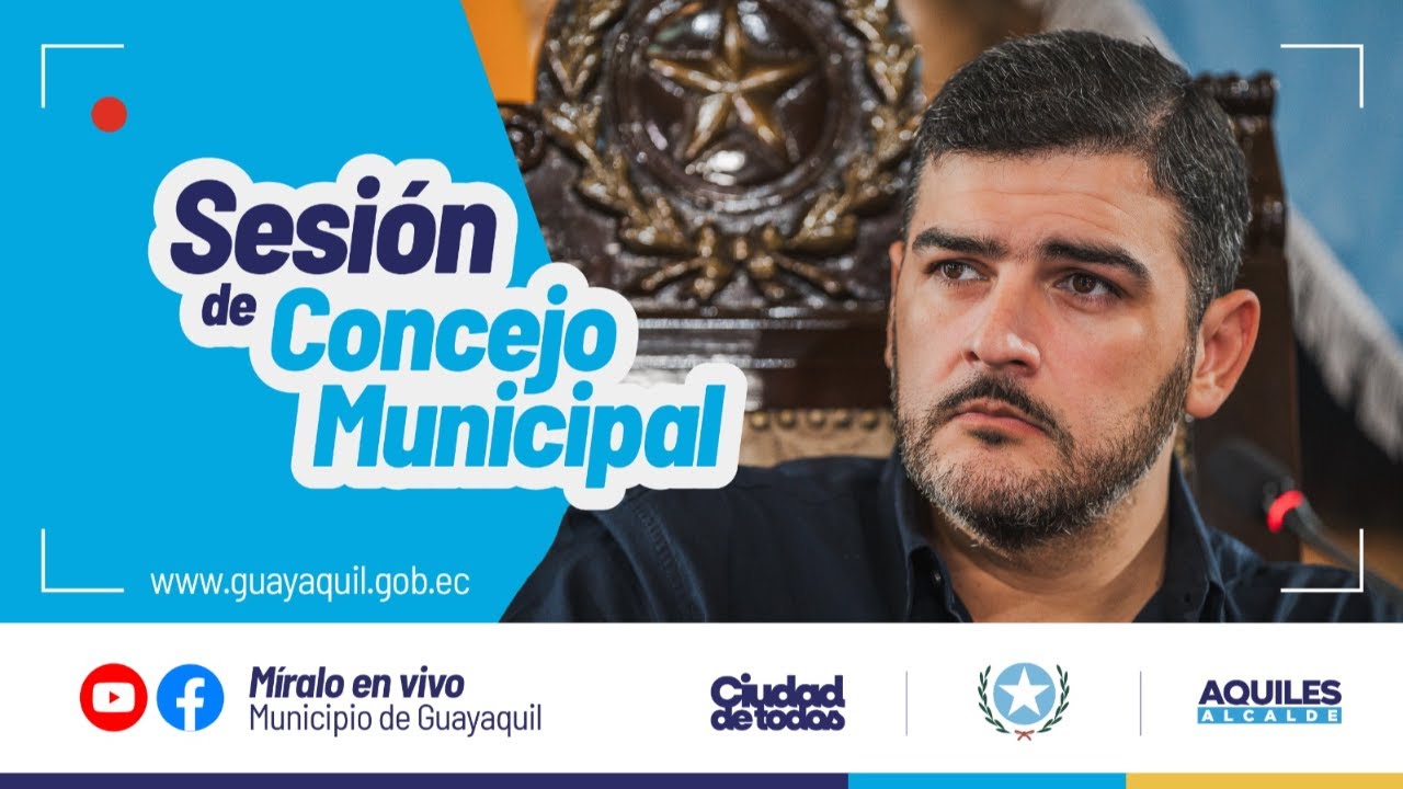 #EN VIVO 🔴 SESIÓN DEL CONCEJO MUNICIPAL DE GUAYAQUIL # 129 - 11 septiembre 2025 #Guayaquil