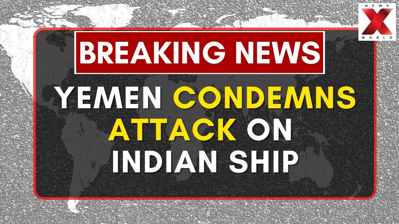 Yemen Condemns Attack on Indian Ship After Red Sea Sinking, Crew Rescued | NewsX World