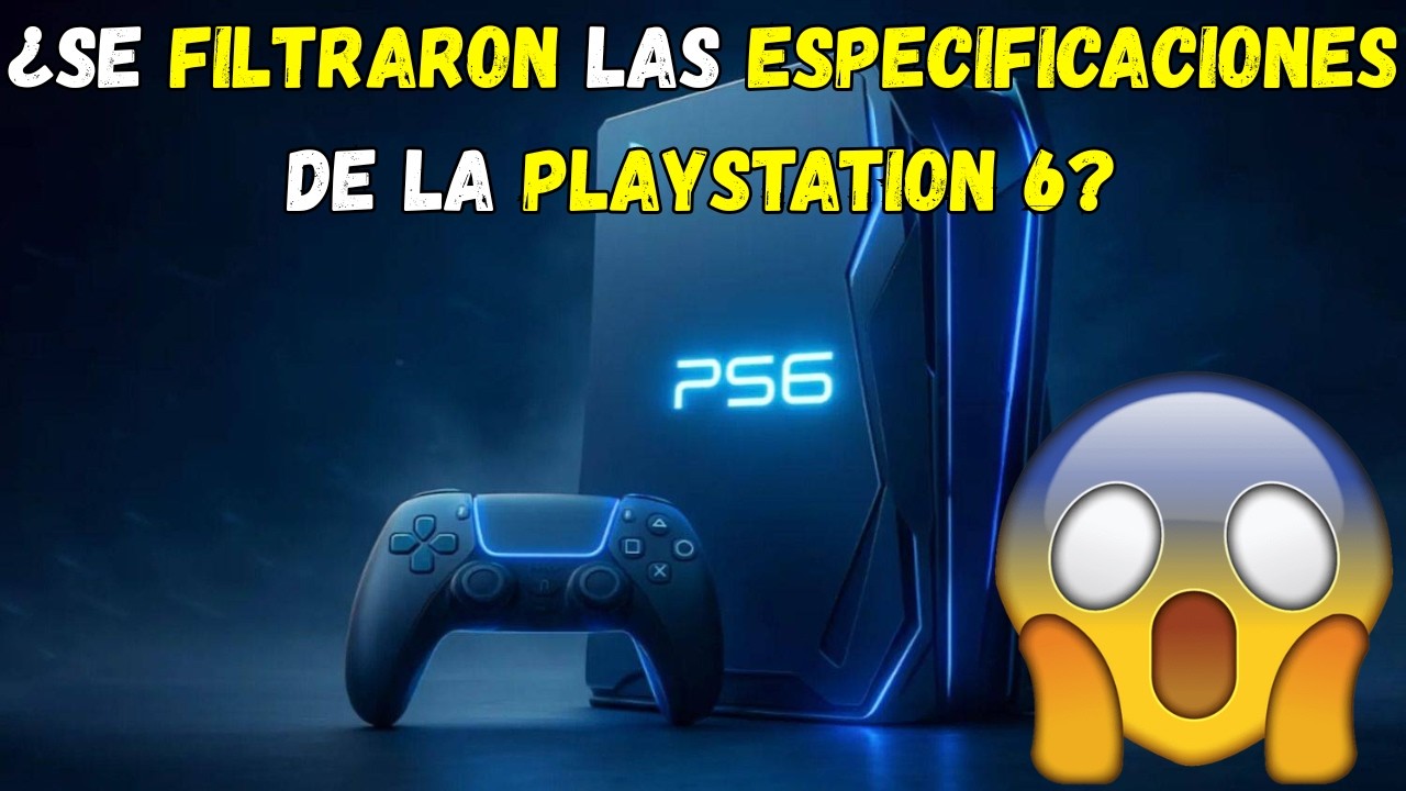 SORPRESA: ¿Se FILTRARON las ESPECIFICACIONES TÉCNICAS de la PLAYSTATION 6?