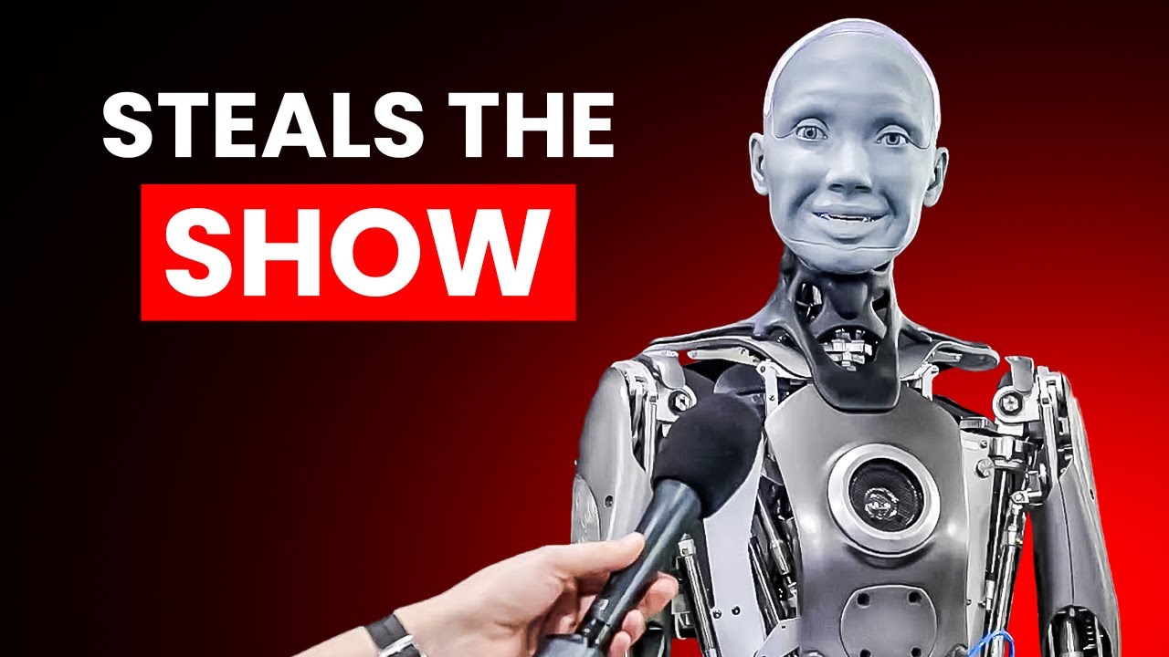 Я перестал недооценивать робота Ameca AI после CES 2025!