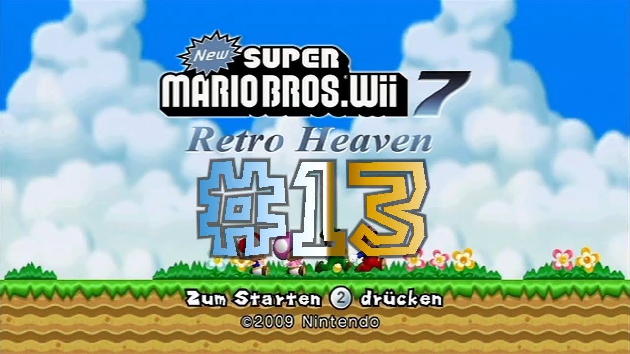 Let's Play New Super Mario Bros. Wii 7 Retro Heaven [13]