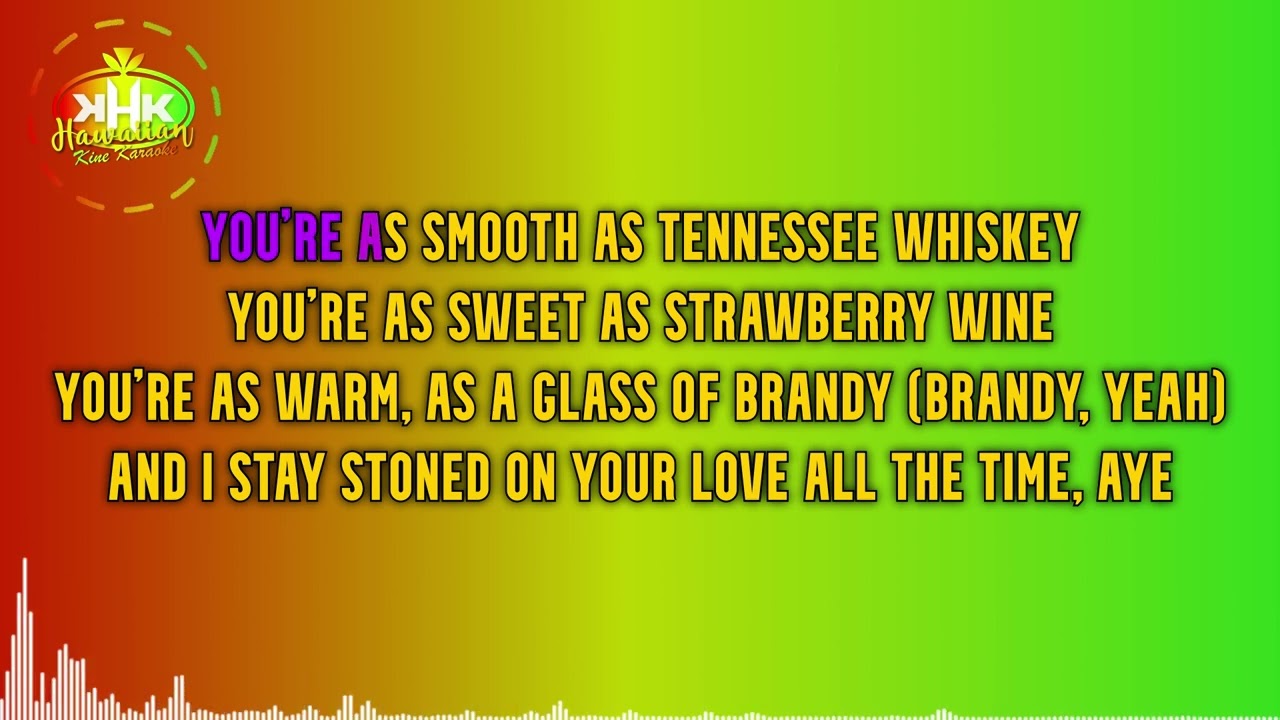 Stan Walker and Parson James - Tennessee Whiskey (Karaoke Version) - Hawaiian Karaoke