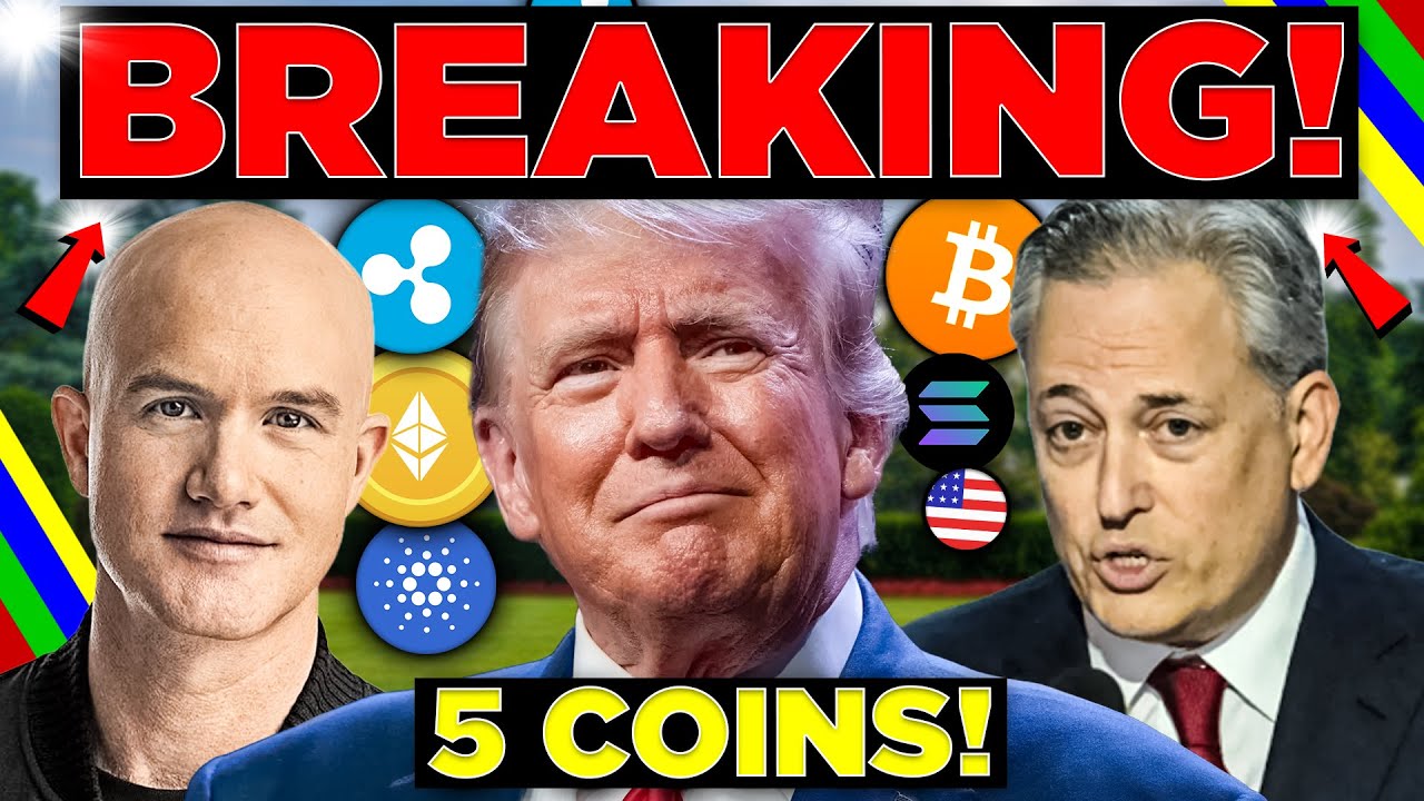Donald Trump Announces U.S. Strategic CRYPTO Reserve! [5 Coins]