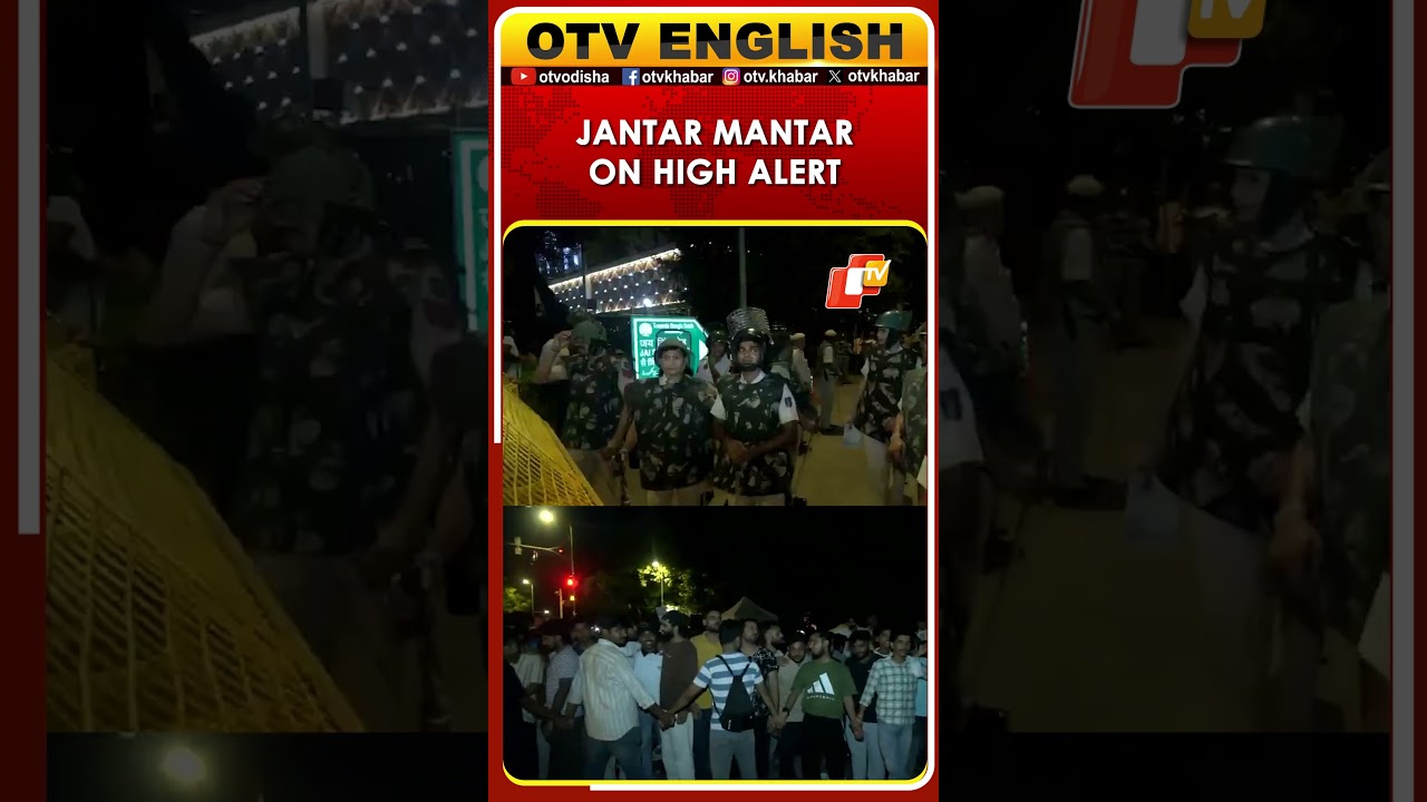 Delhi: High Alert At Jantar Mantar As Security Intensified