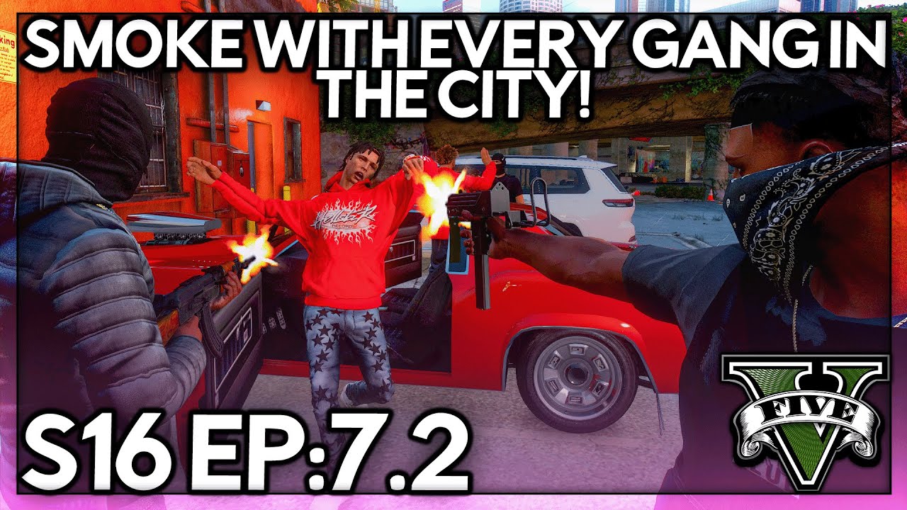 Episode 7.2: Smoke With Every Gang In The City! | GTA RP | GrizzleyWorld Whitelist