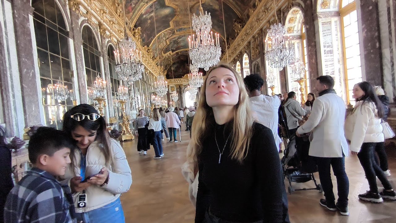 Париж, Версаль, розкішний королевський палац. Paris, Versailles, a royal palace. K&ouml;nigspalast