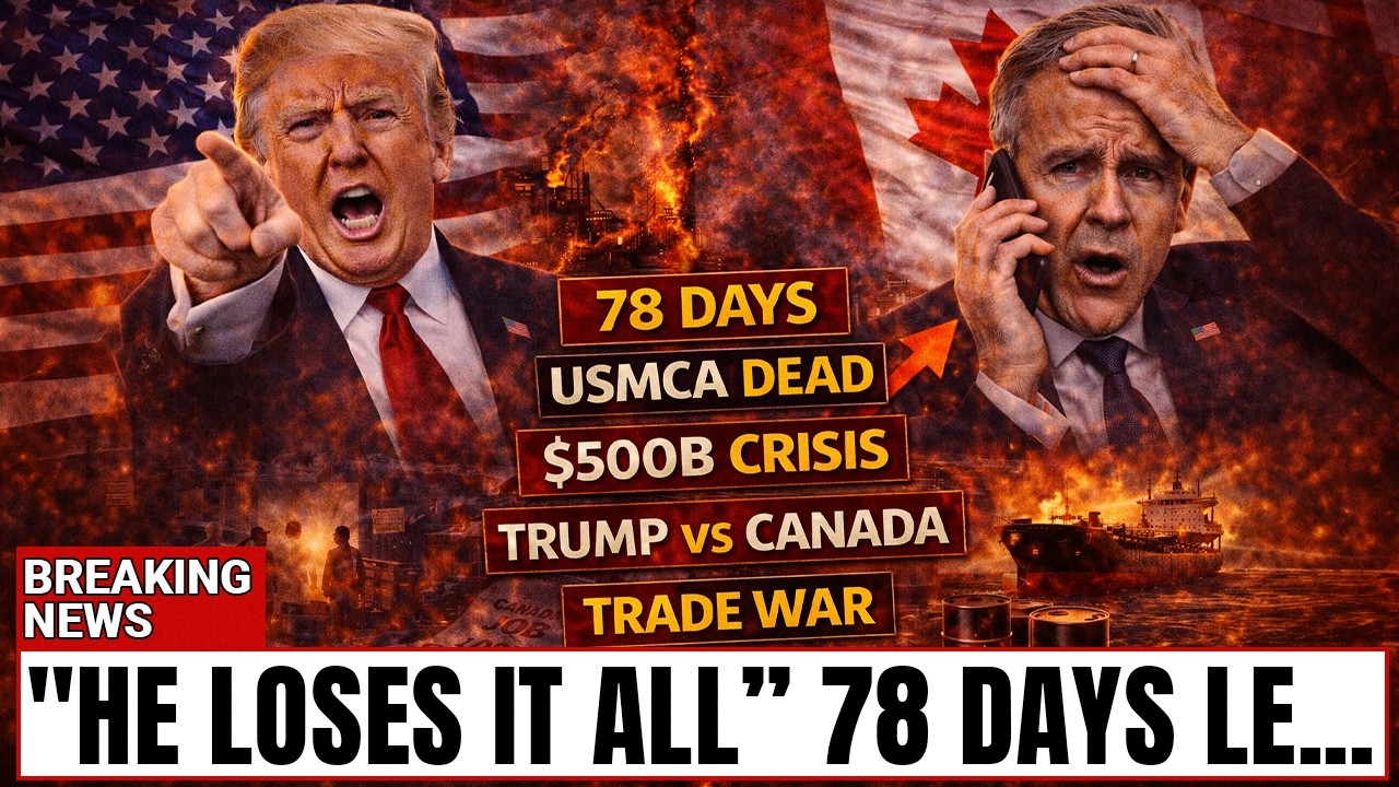 Trump Told Carney the Trade Deal Is Over. Canada Has 78 Days to Save Its Entire Economy