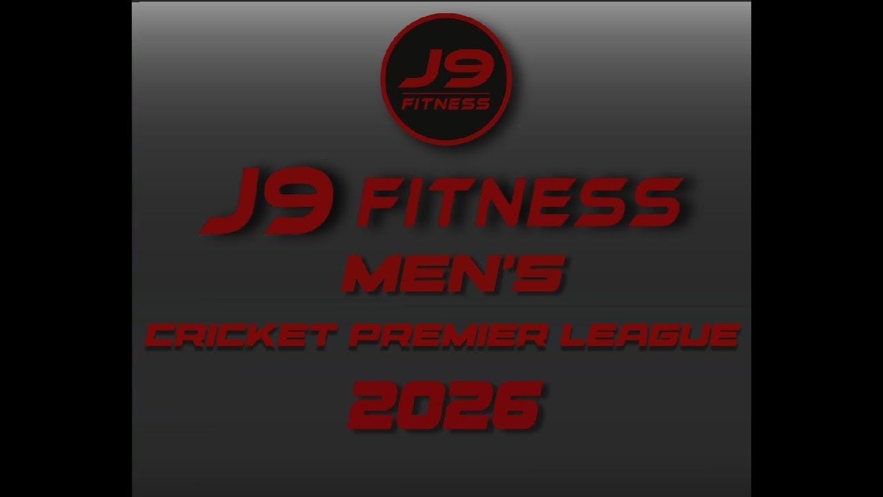 J9 FITNESS MEN'S CRICKET PREMIER LEAGUE | 2026
