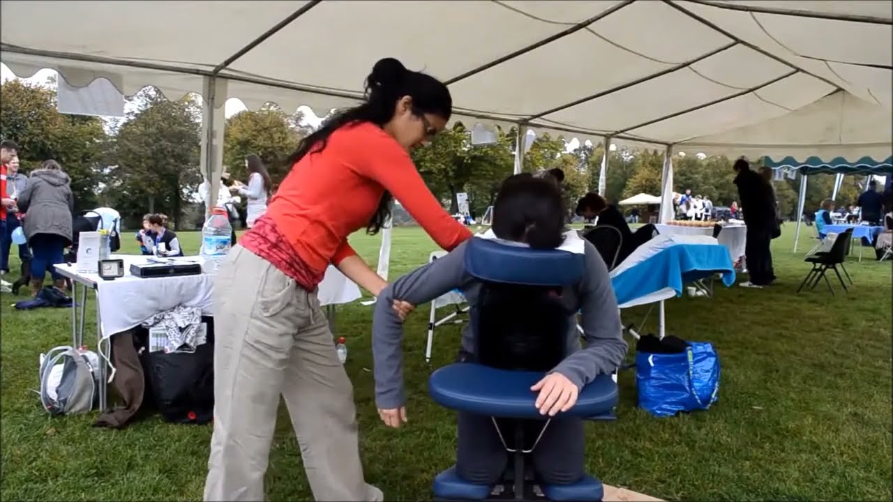 Shiatsu Chair Massage Techniques 1
