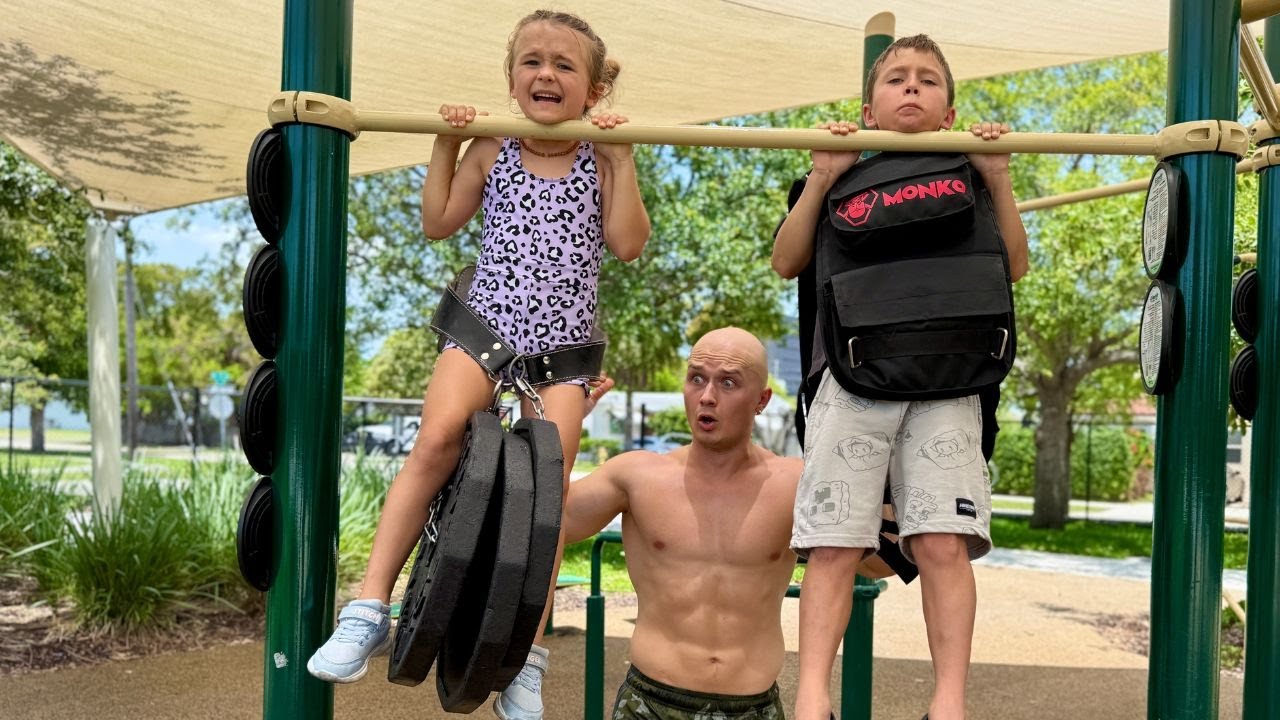 Insane Strength of These Kids Shocked Bodybuilder!