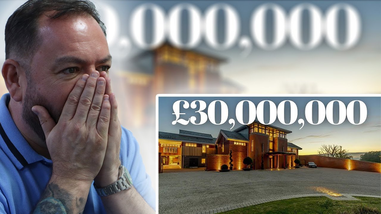 BRITS React to £30 million UK Mansion for sale, 23,000 sq ft, 40 acres.