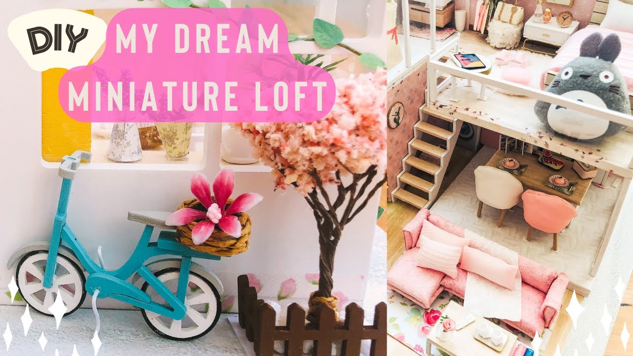 My First Ever Customised Dollhouse Kit 🌸 | DIY Miniature Craft