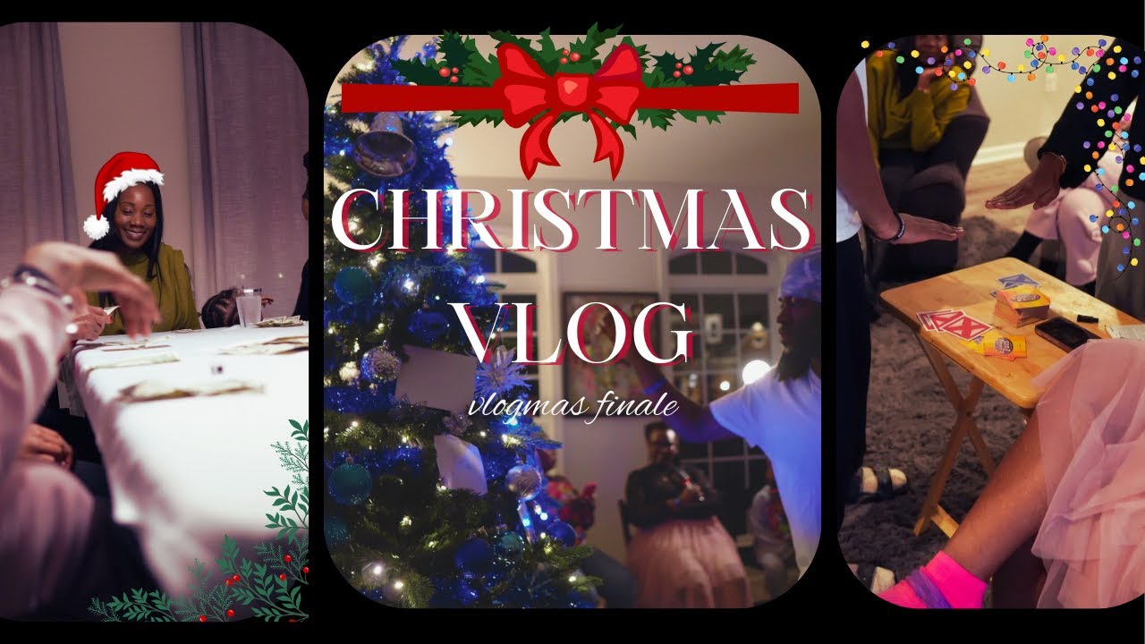 The Christmas I Hit “Record”| quality time + gift exchange + family competition| Vlogmas finale