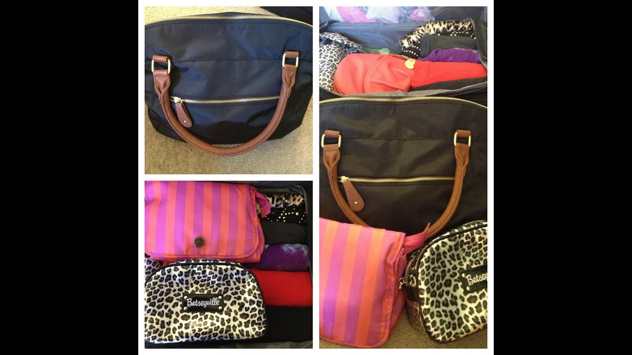 How I Pack My Carry On + What's in my Travel Makeup Bag?