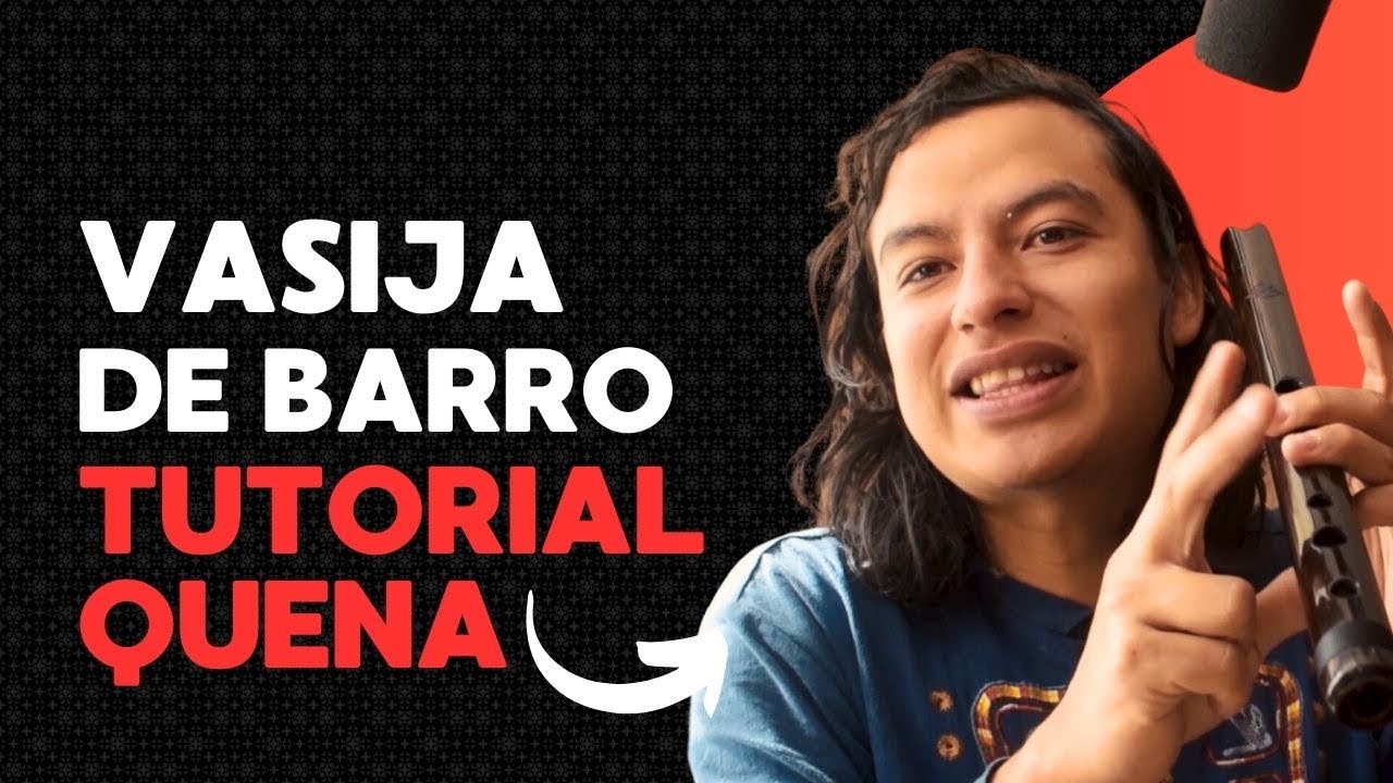 aprende VASIJA DE BARRO Super Tutorial de Quena