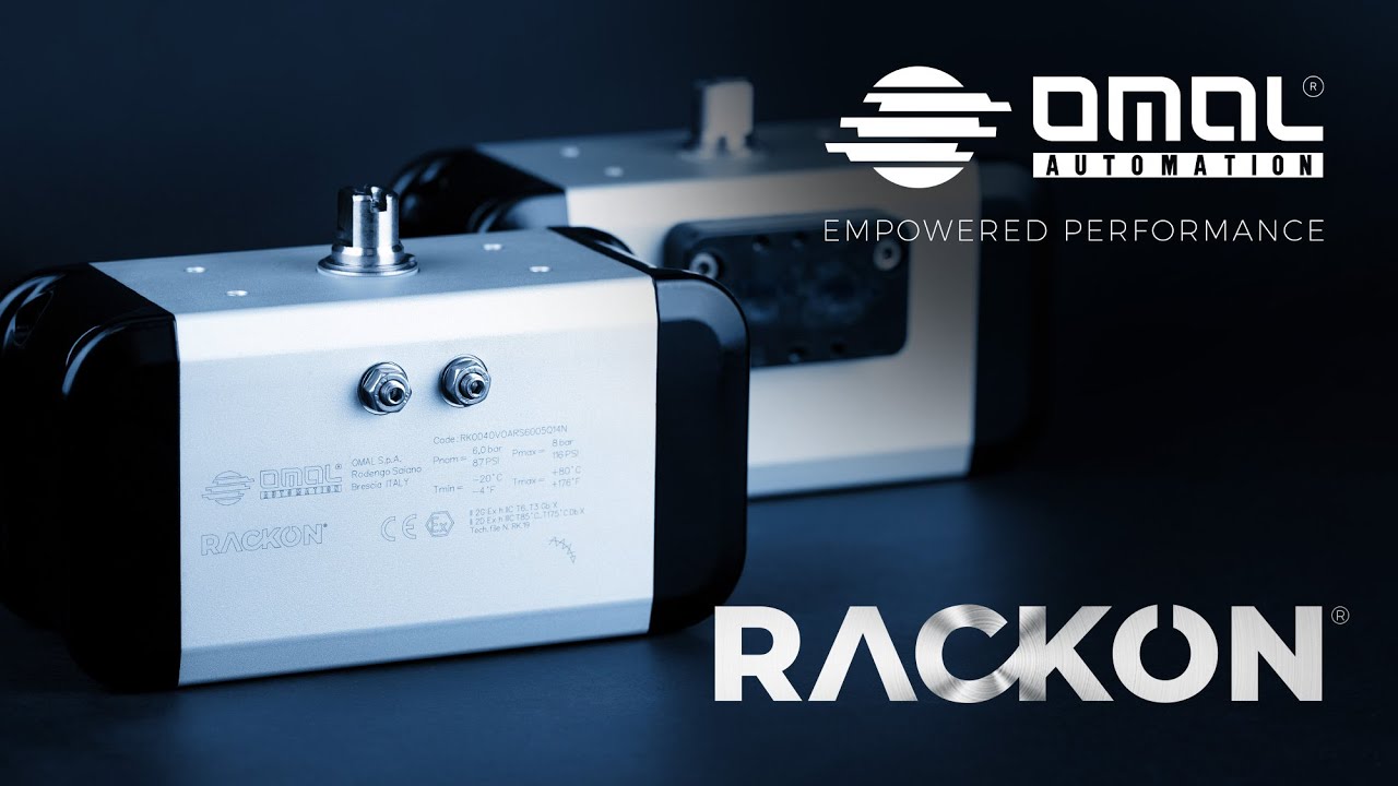 RACKON® • The Evolution of Rack&Pinion Actuator by OMAL