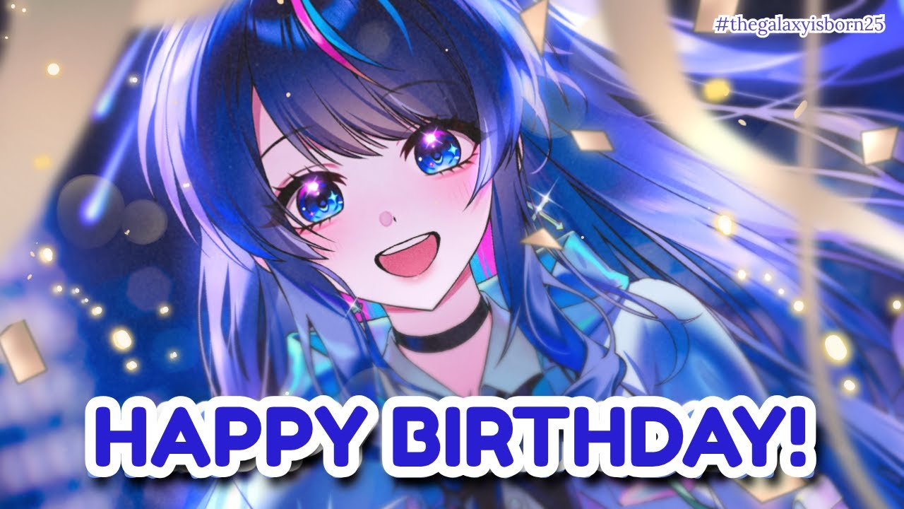 [#thegalaxyisborn25] BIRTHDAY TOTSUMACHI + ANNOUNCEMENT ✨💫 [VTUBER]