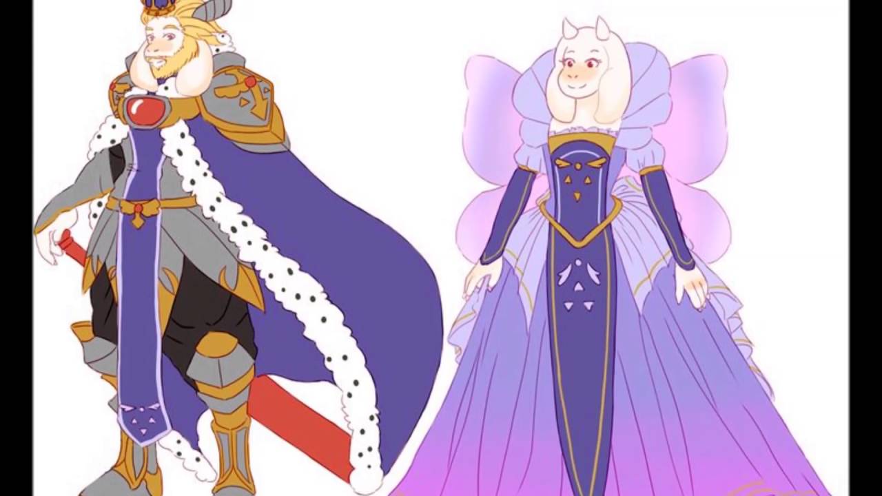 Toriel x Asgore (x3 cute)
