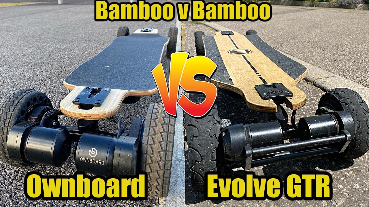 Ownboard Bamboo vs Evolve GTR Bamboo - Half the price but which is best?