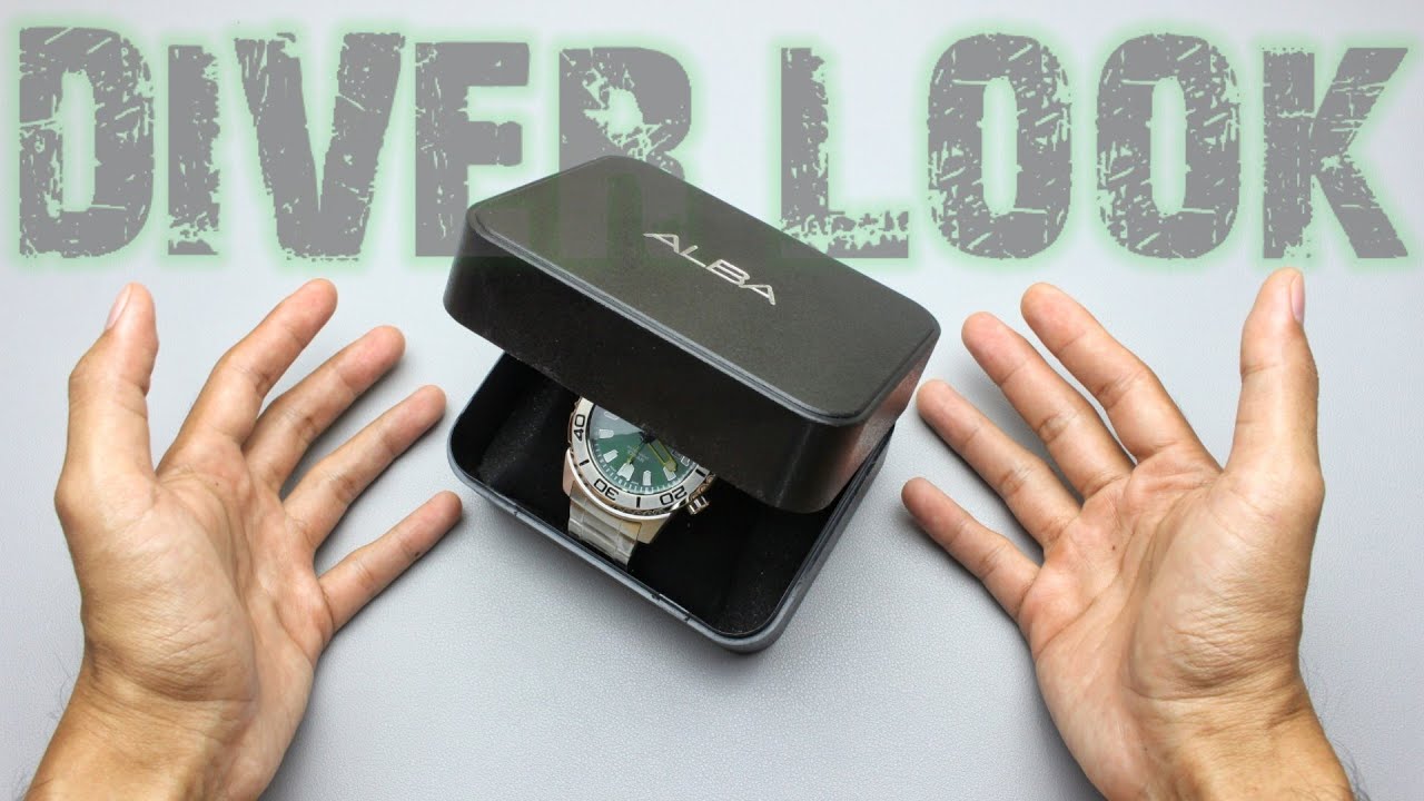 ALBA MONSTER HULK‼️Unboxing & Review Jam Tangan ALBA AG8M05X1 Diver Look