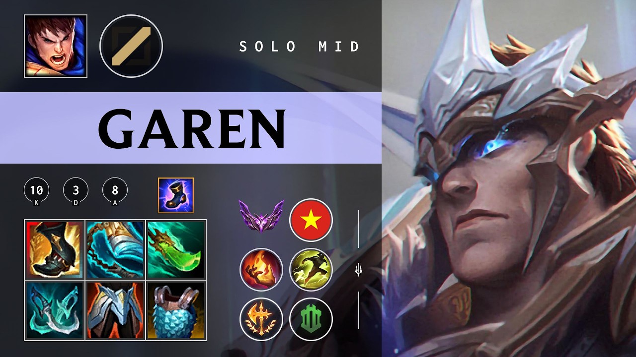 Garen Mid vs Sylas - VN Master Patch 26.03
