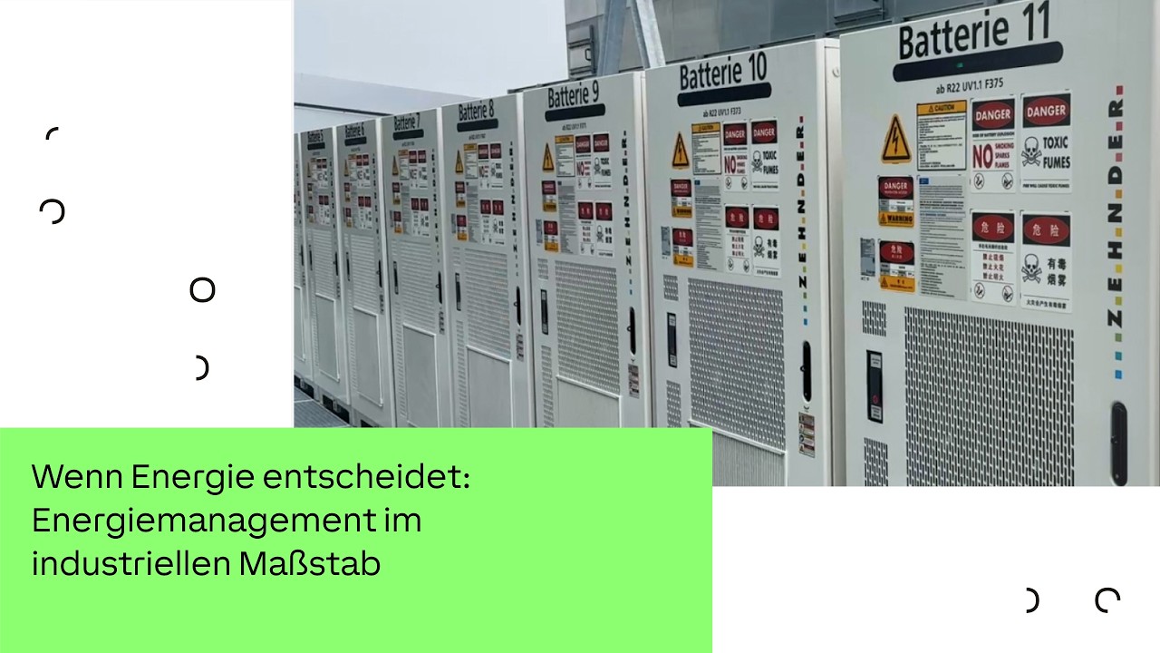 Wenn Energie entscheidet: Energiemanagement im industriellen Massstab mit LOXONE | 2026 | [4K]