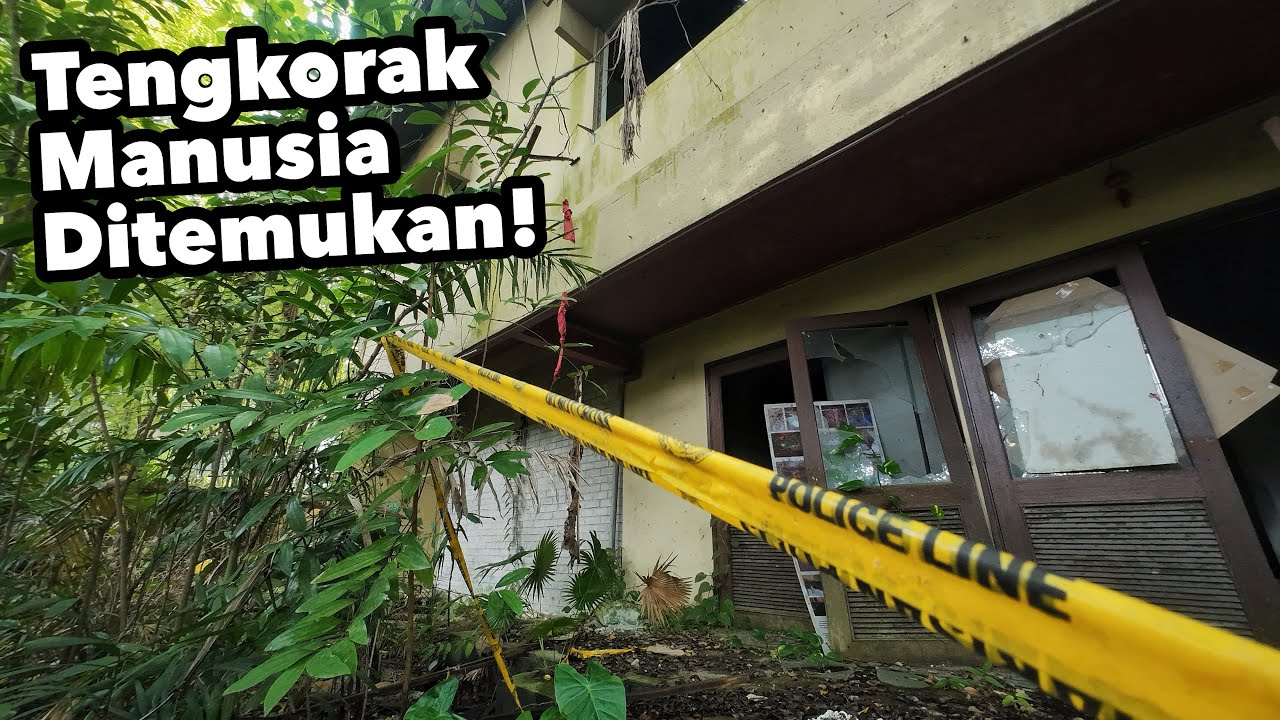 GARISAN POLIS MASIH ADA, TENGKORAK  MANUSIA PERNAH DITEMUKAN DI BEKAS SPA TERBIAR INI! 