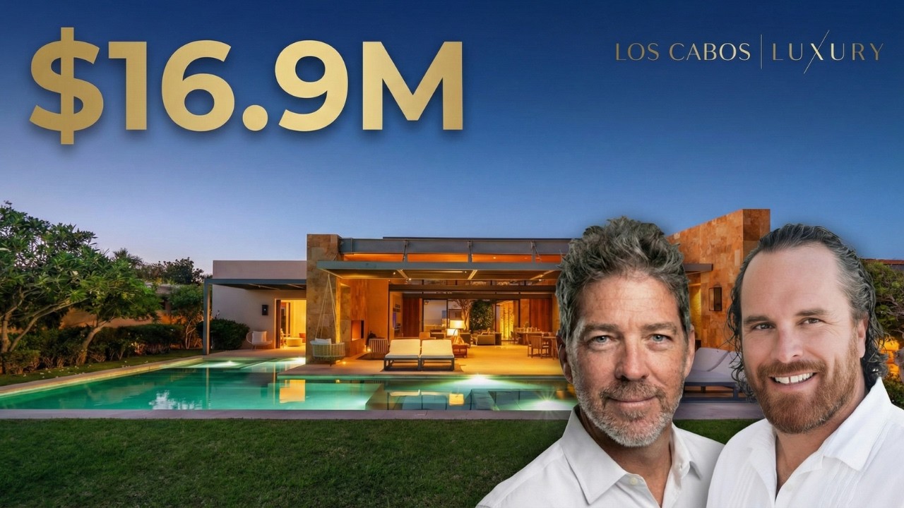 Inside a $4.7M Pedregal Villa | 8 Bedrooms, Pools, Fire Pits | Cabo San Lucas