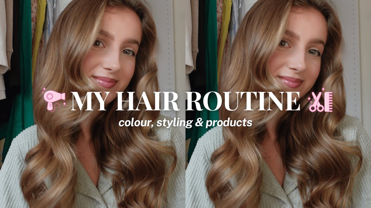 MY COMPLETE HAIR ROUTINE ❤️ hair care, styling tips and salon requests