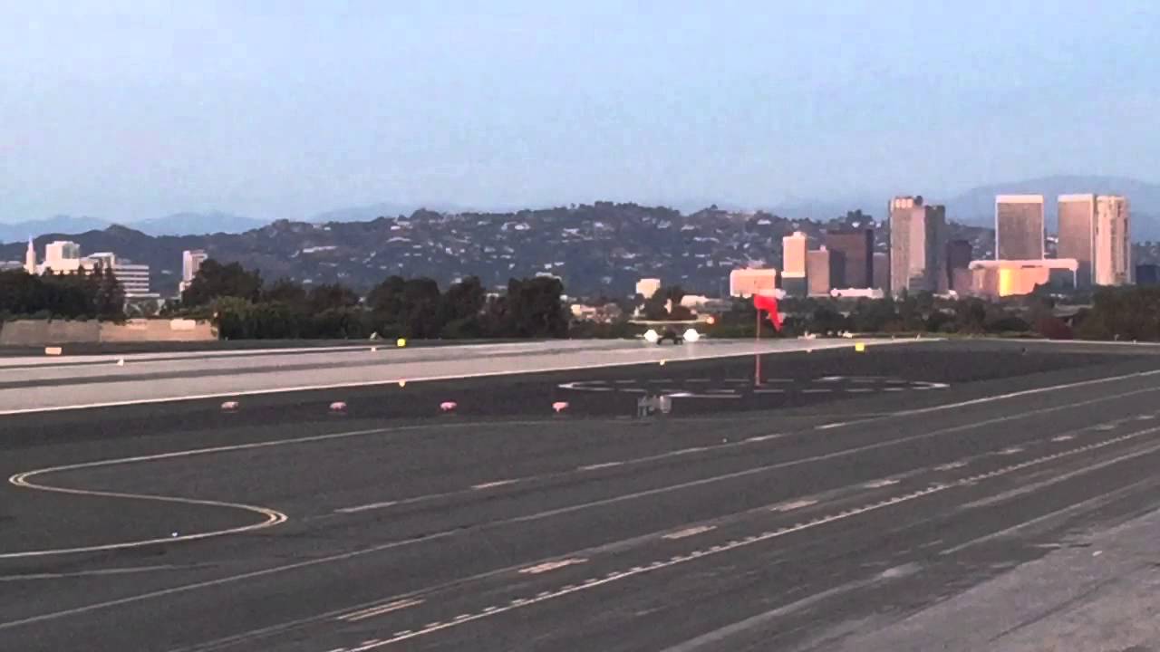 WACO YMF5 takeoff KSMO