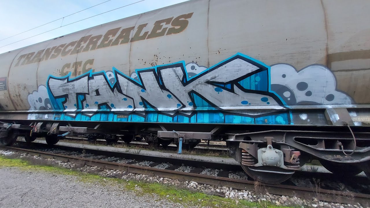 Silver Blues Graffiti
