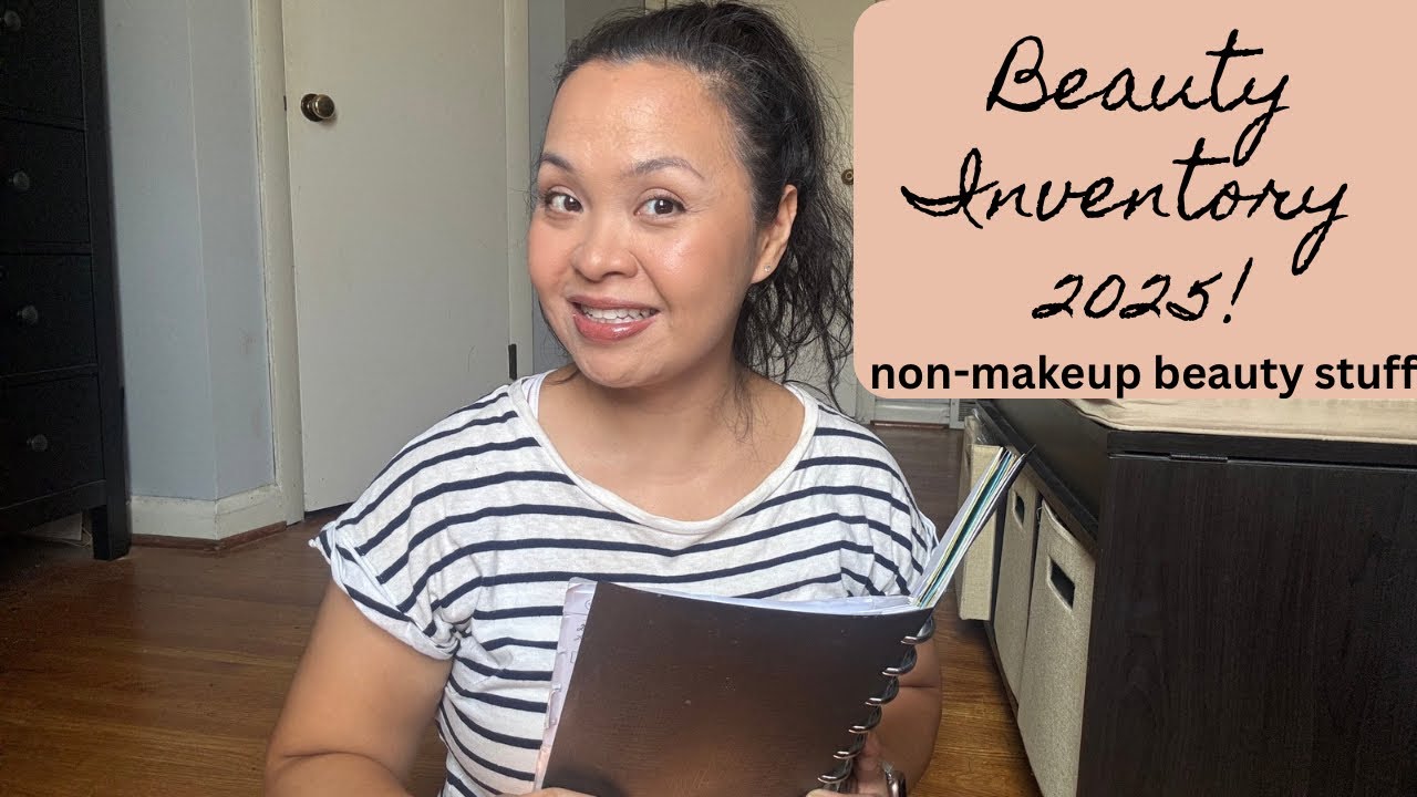 Beauty Inventory 2025! Talking through my non-makeup beauty product numbers. 