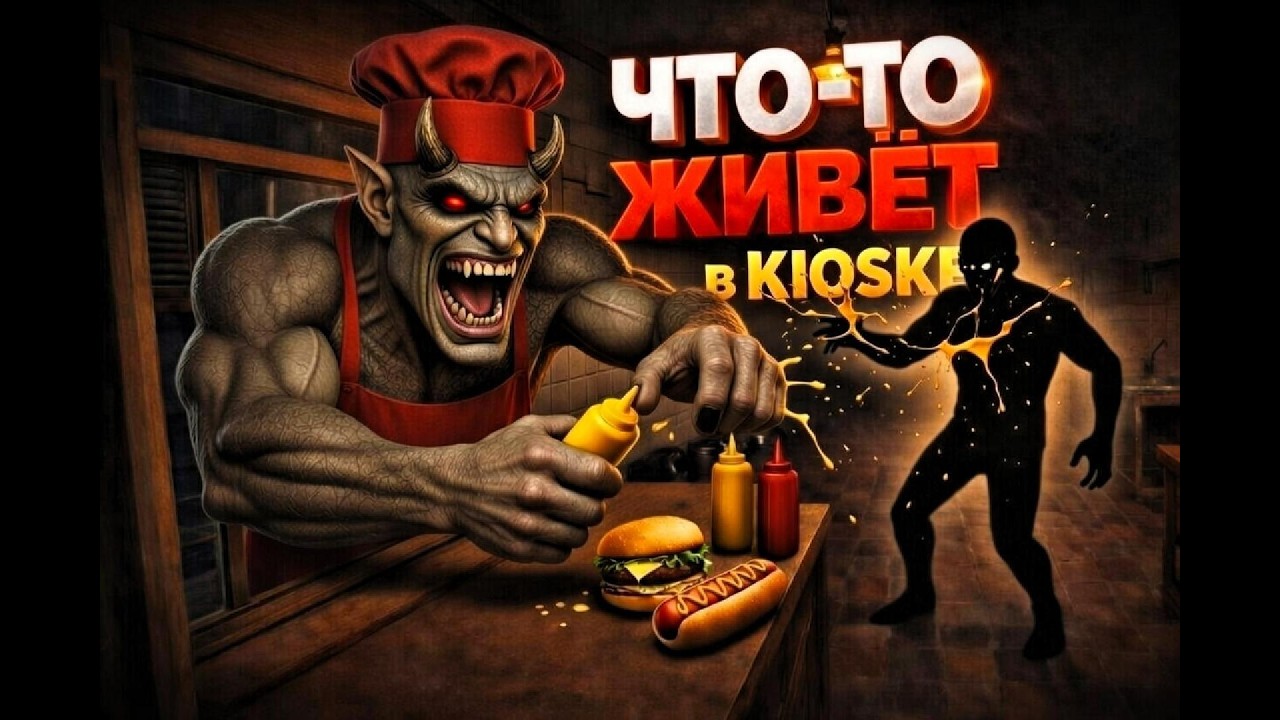 НОЧНАЯ ЖУТЬ ГОТОВИТ ЕДУ В КИОСКЕ KIOSK