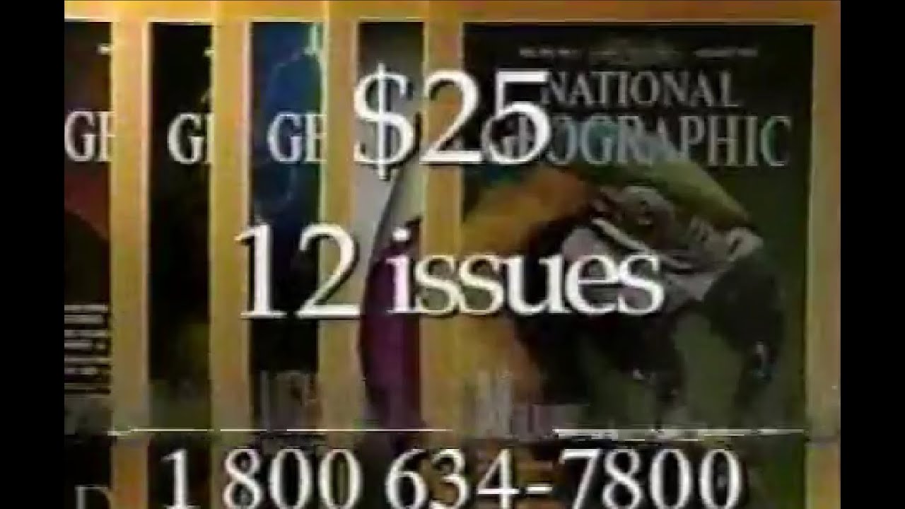 national geographic magazine advertisement