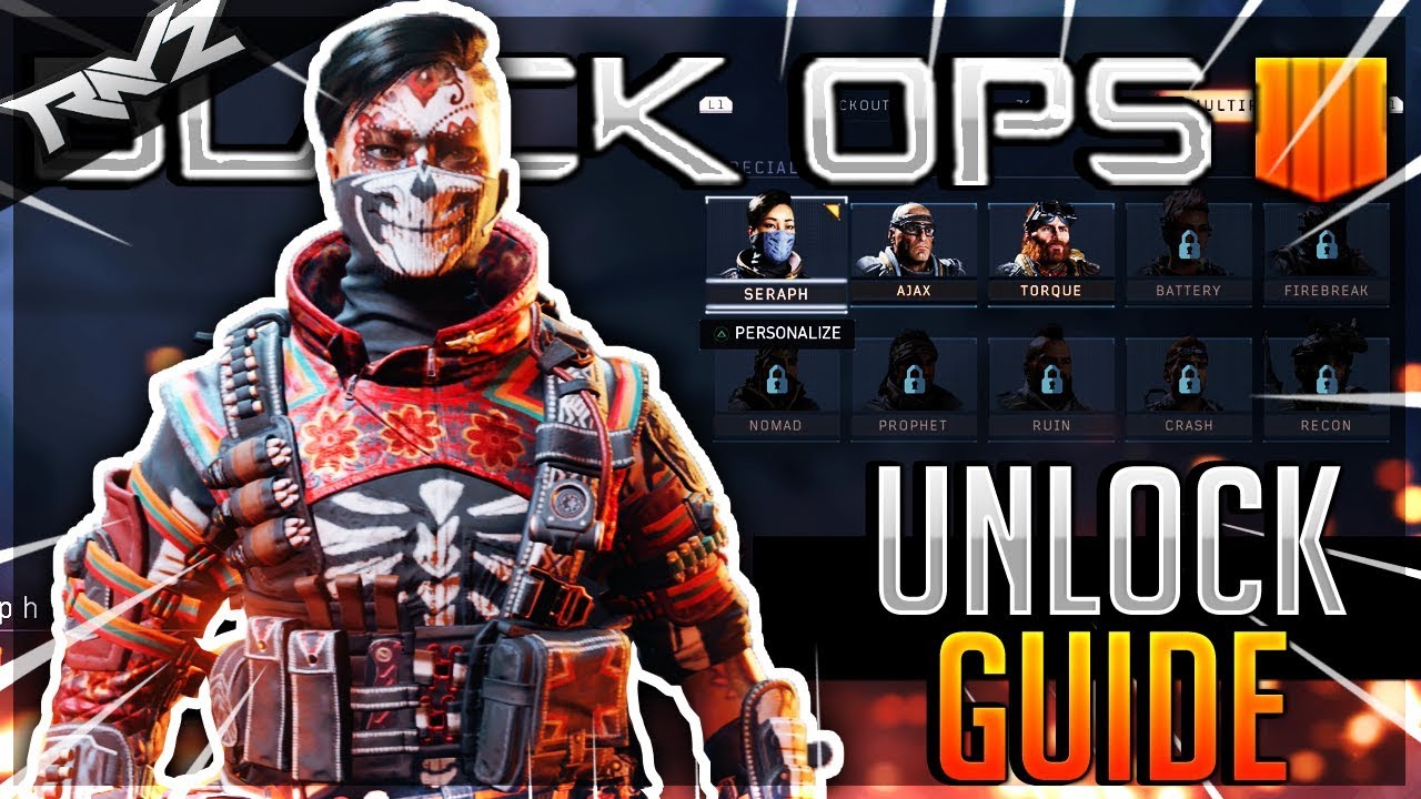 HOW TO UNLOCK SERAPH NUMBERS OUTFIT! HOW TO FIND ANNIHILATOR! (Black Ops 4 Blackout Skin Guide)