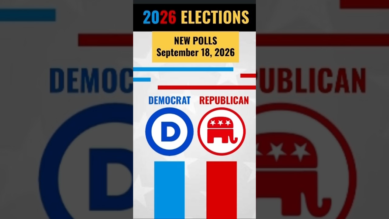 2026 Midterm Elections: Latest Generic Ballot Polls #2026midterms #uspolitics #midtermelections