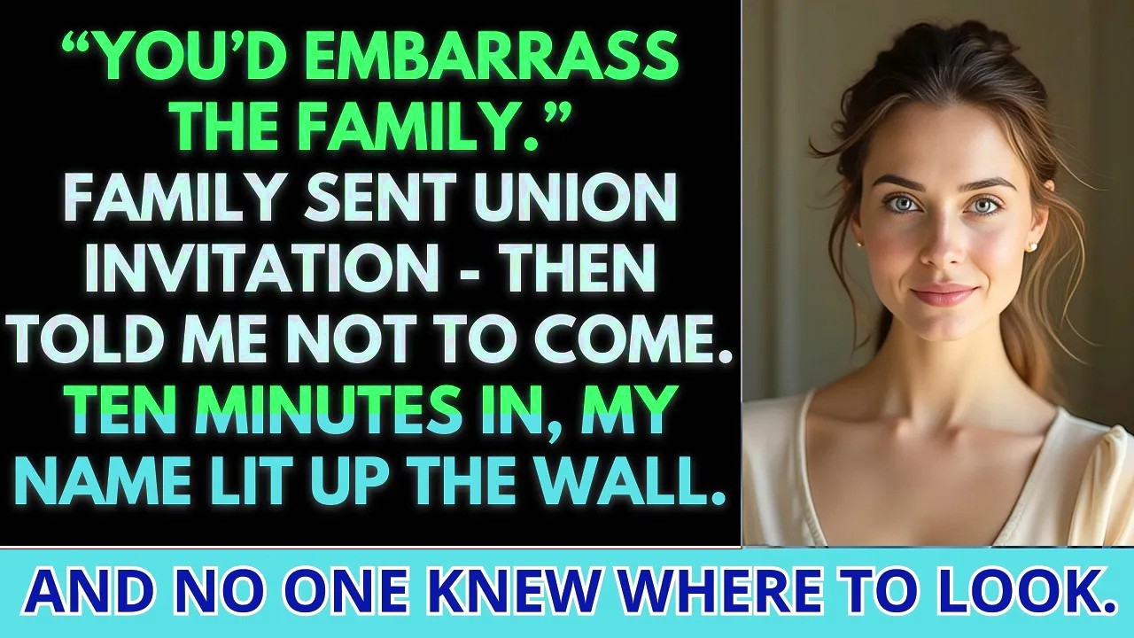 My Family Banned Me From the Reunion For Being ‘Too Poor’ — Then They Saw My Name on the Wall
