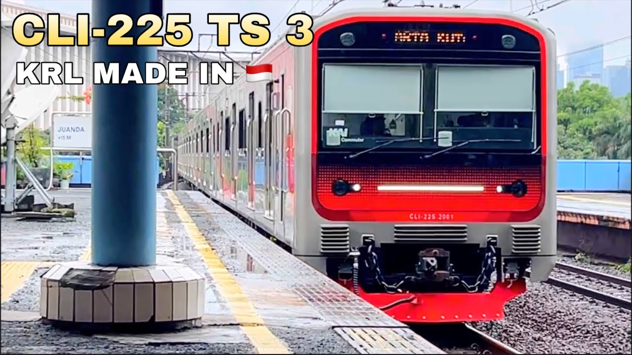 Pengalaman Perdana Naik KRL Dari PT INKA Madiun CLI-225 Trainset 3 Dari Manggarai Ke Jakarta Kota 