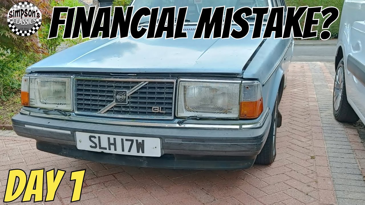 IS BUYING ANOTHER VOLVO THE ANSWER? Volvo 244 GL - Day 1