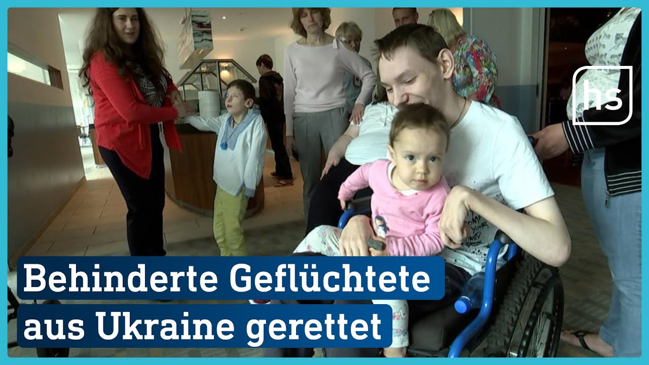 37 kranke Kinder aus der Ukraine geflohen | hessenschau