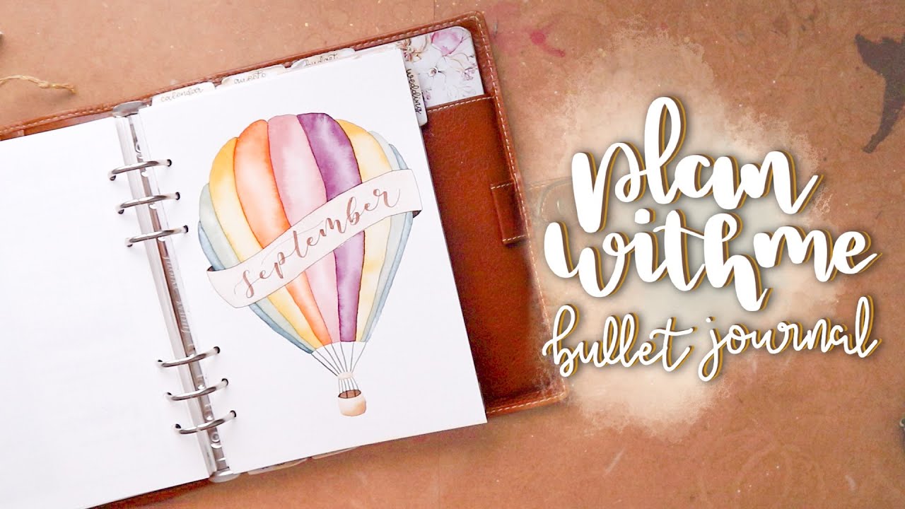 Plan With Me (SEPTIEMBRE / SEPTEMBER) 2021 ⎮ Bullet Journal